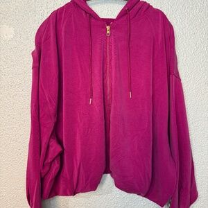 Alicia Keys x Athleta Cotton Blend Bomber Jacket